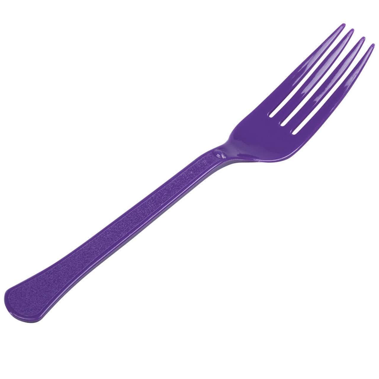 JAM Paper Premium Utensils Plastic Forks Party Pack, 48ct.